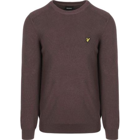 Lyle & Scott Rib Pullover Bruin