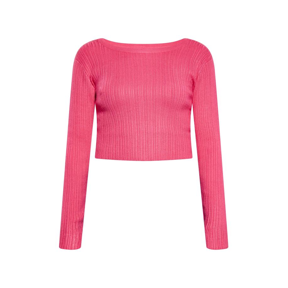 NAEMI NAEMI Gebreid vest pink -