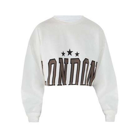 No Matter What No Matter What Sweatshirt bruin / zwart / wit