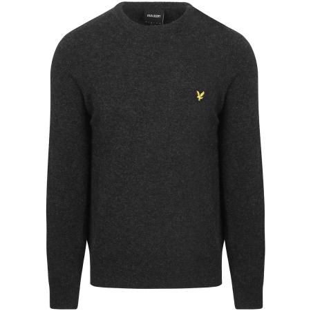 Lyle & Scott Pullover Lamswol Zwart