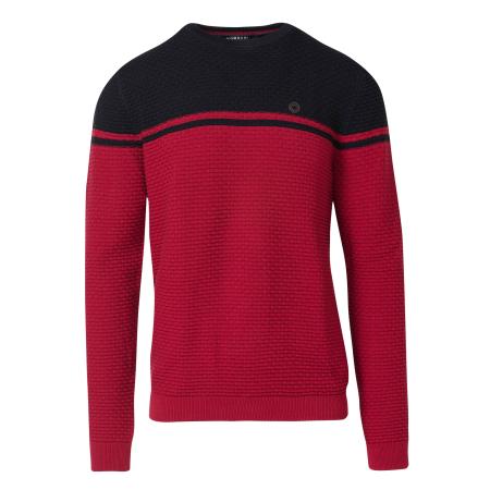 KOROSHI Trui rood / zwart