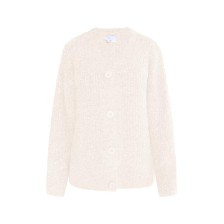 Usha usha WHITE LABEL Gebreid vest Lynnea lichtbeige
