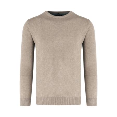 Marvelis Casual Trui ronde hals natuurlijk, Effen