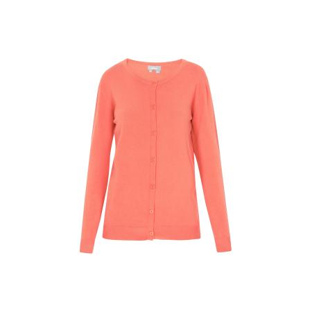 Usha Usha Gebreid vest koraal