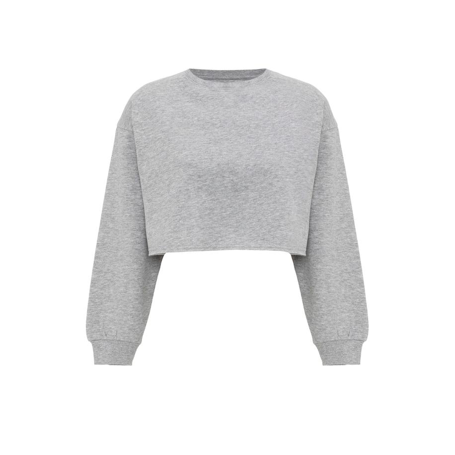 Jacey Quinn Jacey Quinn Sweatshirt grijs -