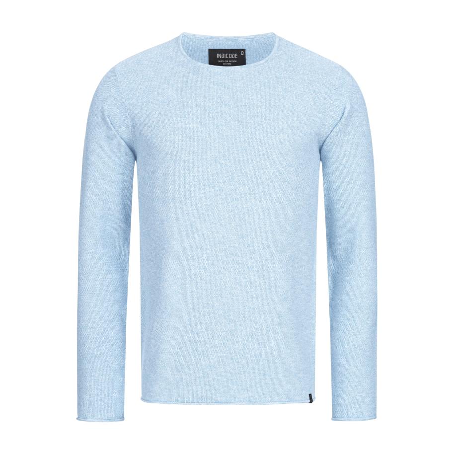 INDICODE JEANS INDICODE JEANS Trui Loakim lichtblauw -