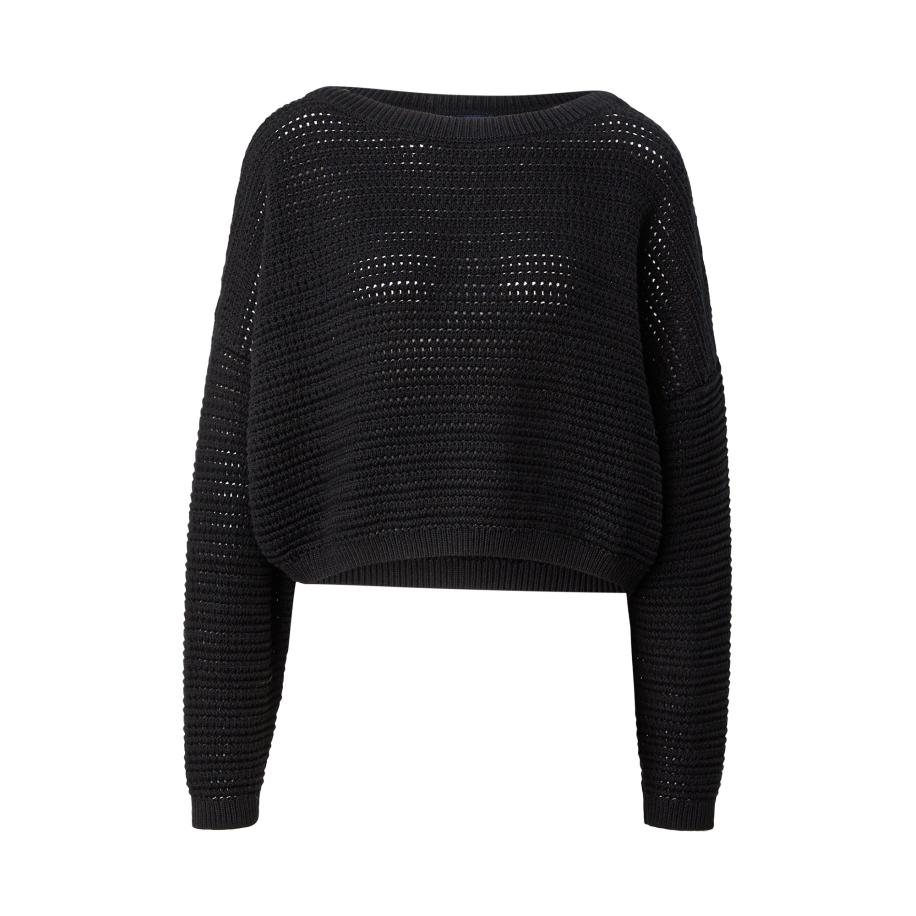 GAP GAP Oversized trui zwart -