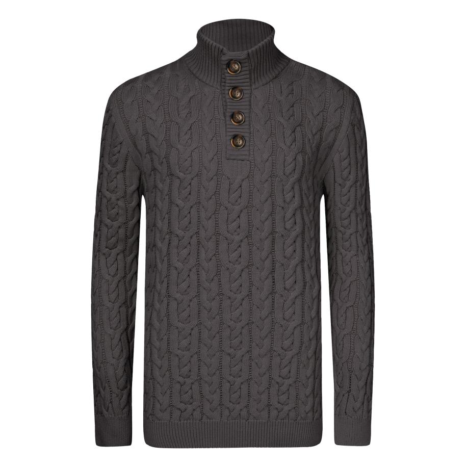 Jimmy Sanders Jimmy Sanders Trui grijs -