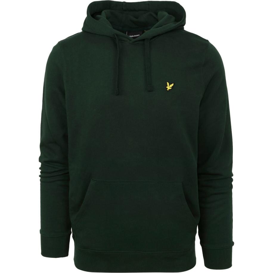 Lyle and Scott Hoodie Donkergroen Groen