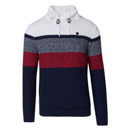 KOROSHI Trui navy / rood / wit