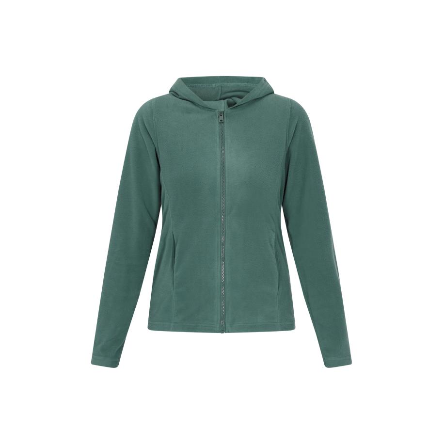CAILYN CAILYN Fleece jas donkergroen -