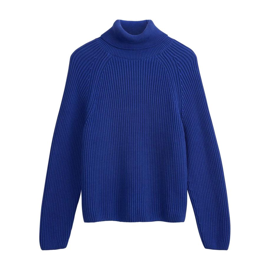 MELA MELA Trui Chirha ultramarine blauw -