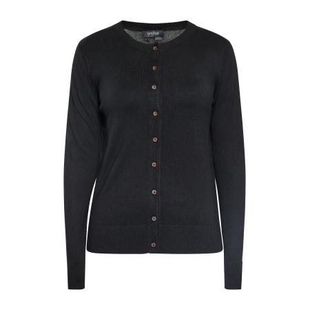 Usha usha BLACK LABEL Gebreid vest zwart