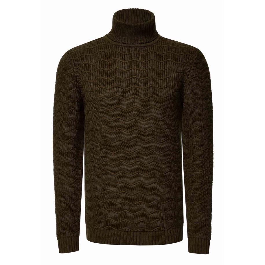 Rusty Neal Rusty Neal Trui olijfgroen -