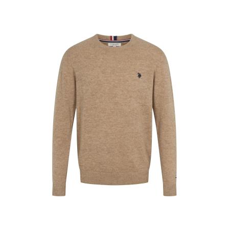 U.S. Polo Assn. U.S. POLO ASSN. Trui Ketil beige / zwart