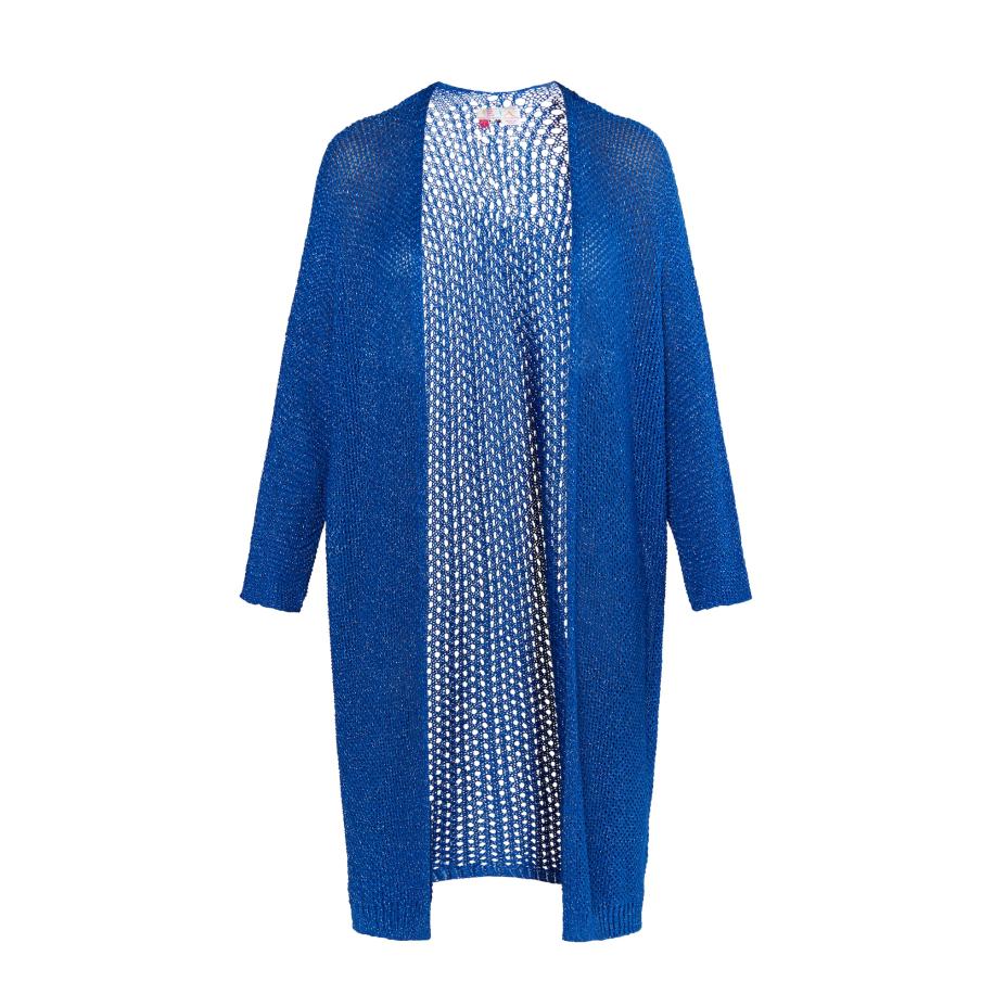 IZIA IZIA Gebreid vest royal blue/koningsblauw -
