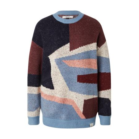 Iriedaily Iriedaily Trui Fady beige / marine / smoky blue / bourgogne