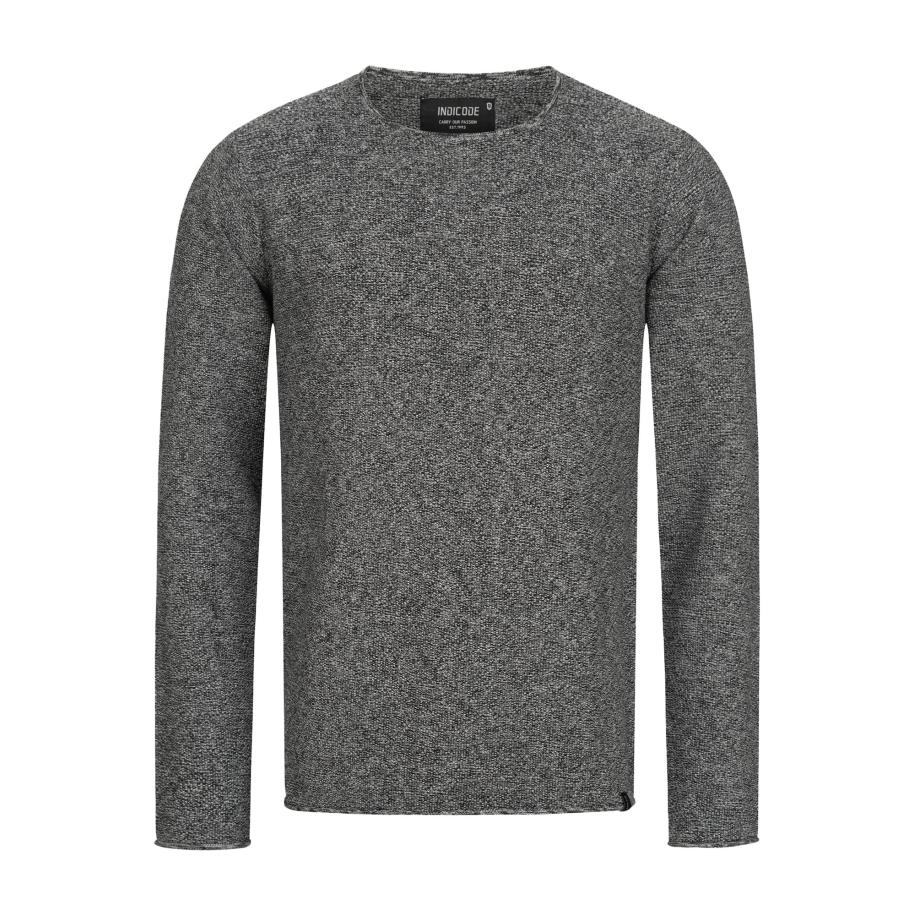 INDICODE JEANS INDICODE JEANS Trui Loakim donkergrijs -