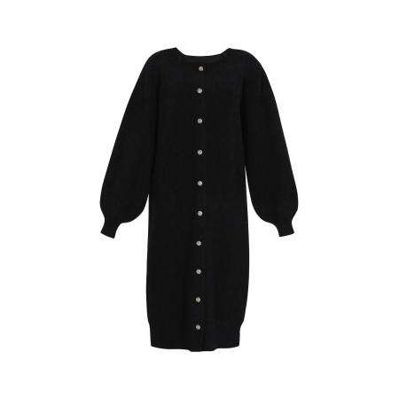 IZIA IZIA Gebreid vest zwart