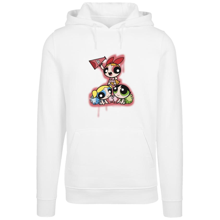 F4NT4STIC F4NT4STIC Sweatshirt Powerpuff Girls Cheerleaders nude / blauw / rood / wit -