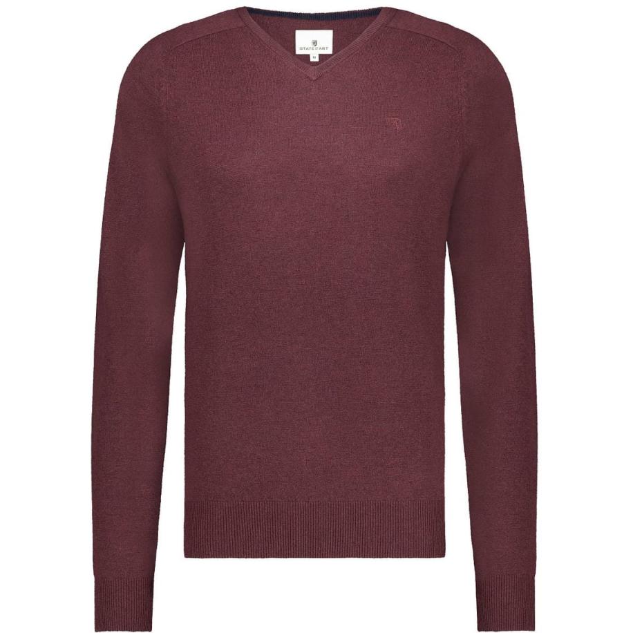 State Of Art Trui Wol Fuchsia Paars