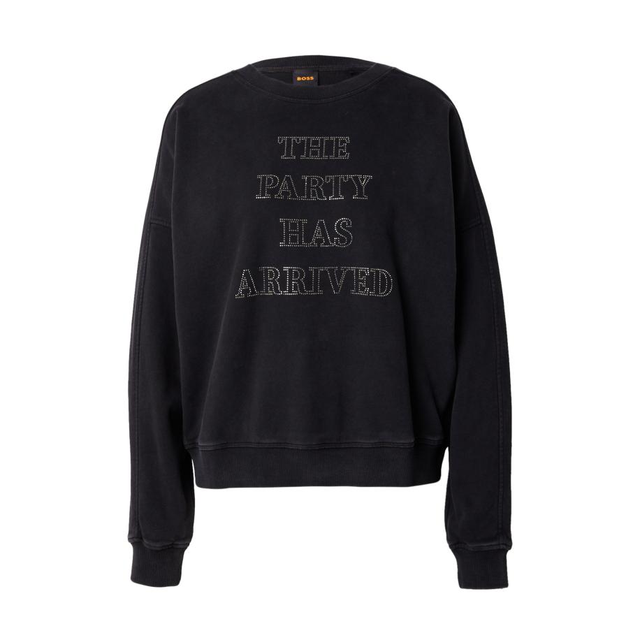 Hugo Boss BOSS Sweatshirt Eland zwart / zilver -