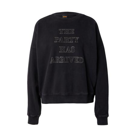 Hugo Boss BOSS Sweatshirt Eland zwart / zilver