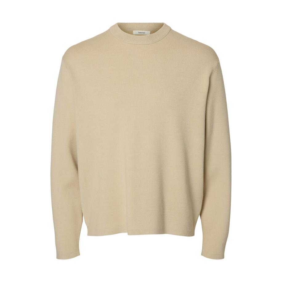 Selected SELECTED Trui SLHTELLER beige -