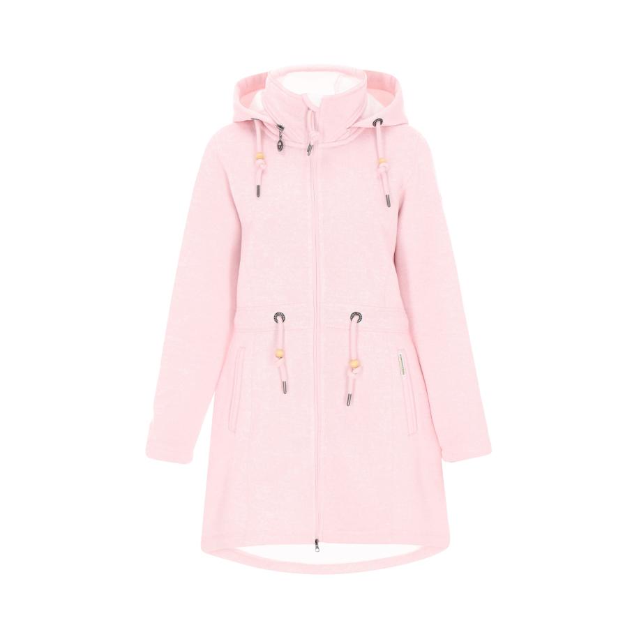 Schmuddelwedda Schmuddelwedda Fleece jas rosa -
