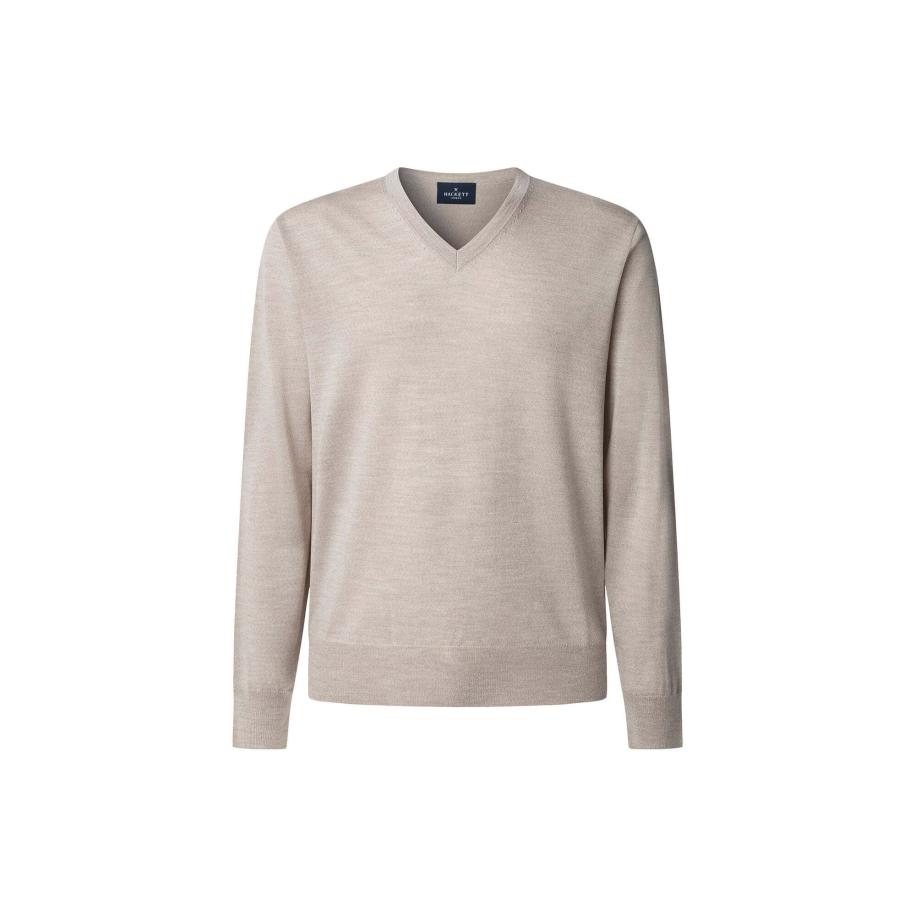 Hackett London Hackett London Trui stone grey -