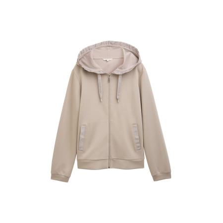 Tom Tailor TOM TAILOR Sweatvest taupe