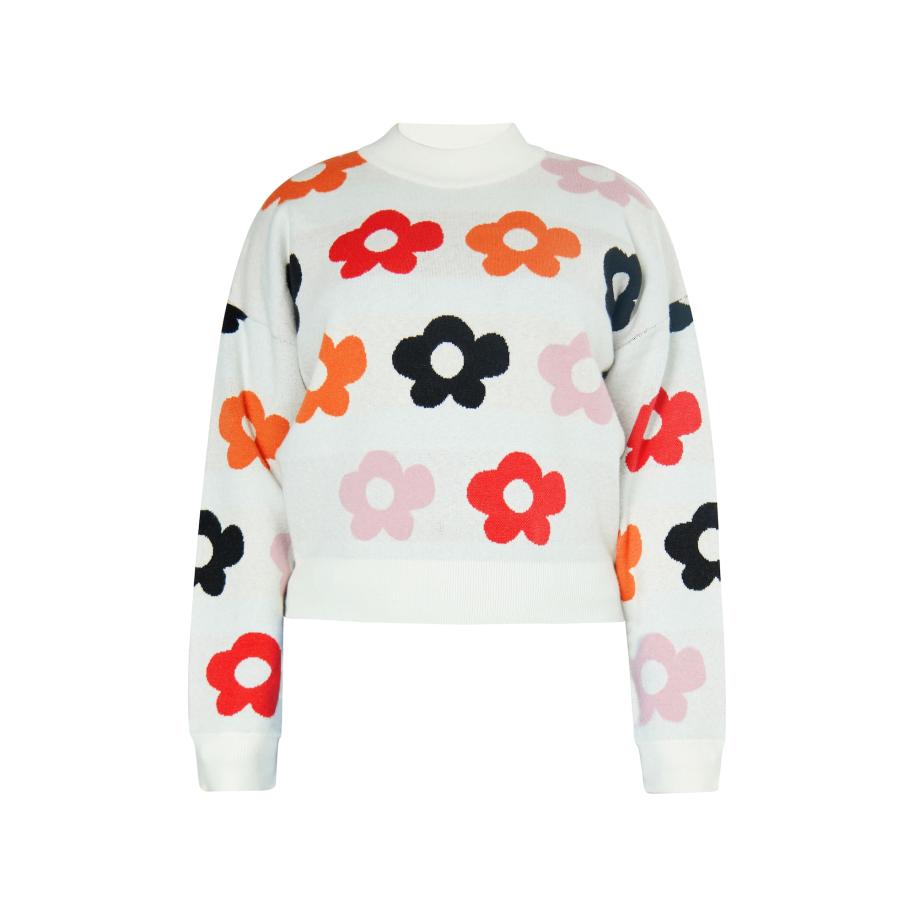 MYMO MYMO Trui gemengde kleuren / wolwit -