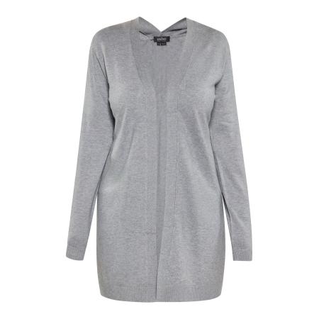 Usha usha BLACK LABEL Gebreid vest grijs