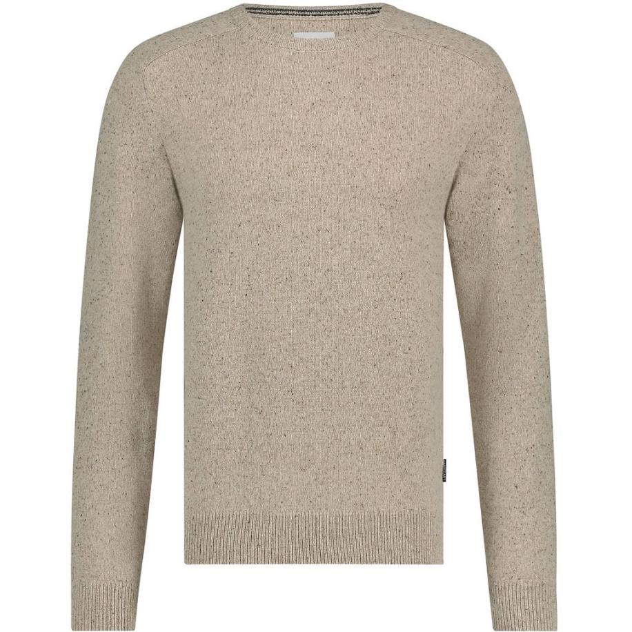 State Of Art Trui Donegal Melange Beige Bruin
