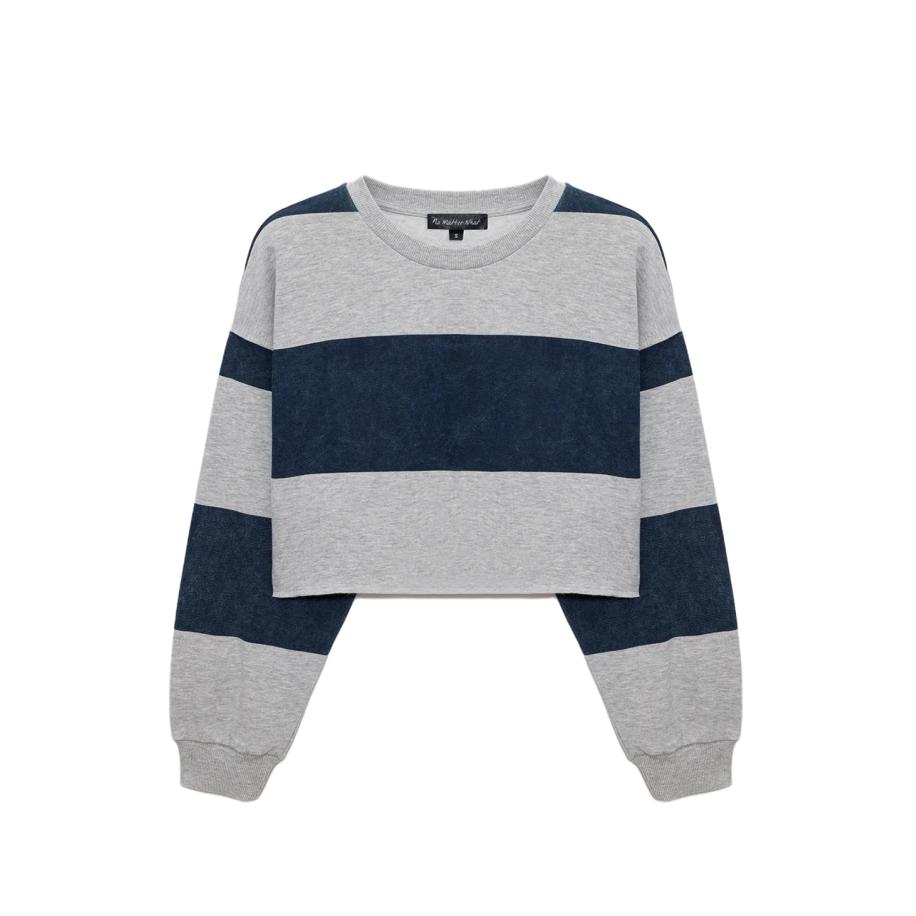No Matter What No Matter What Sweatshirt marine / grijs gemêleerd -