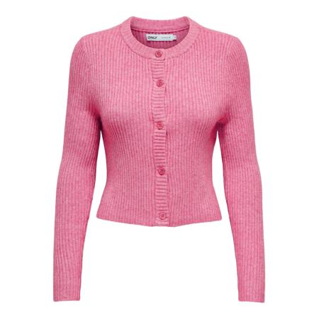 Only ONLY Gebreid vest ONLKATIA pitaja roze