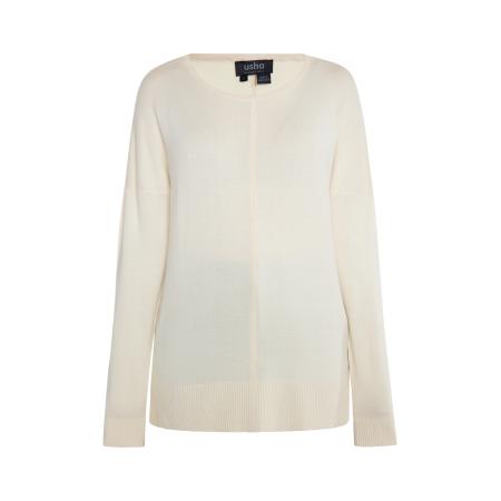 Usha usha BLACK LABEL Trui Nowles crème