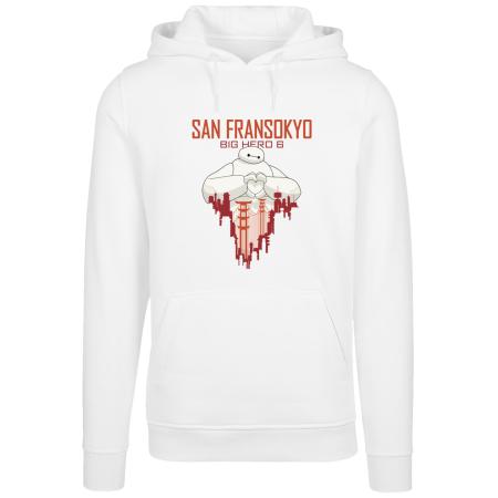 F4NT4STIC F4NT4STIC Sweatshirt Big Hero 6 Baymax San Fransokyo Heart wit