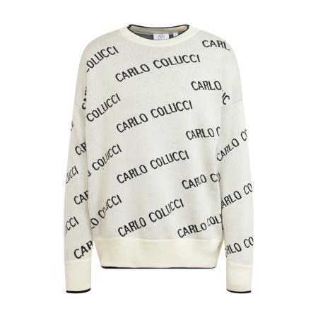 Carlo Colucci Trui zwart / wit