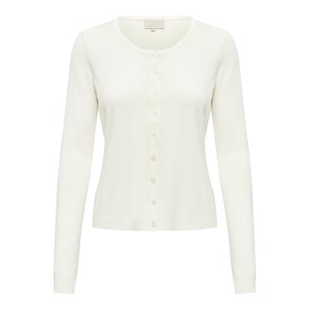 Minus minus Gebreid vest New Laura wit