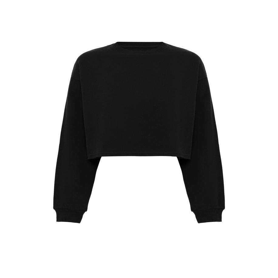 Jacey Quinn Jacey Quinn Sweatshirt zwart -