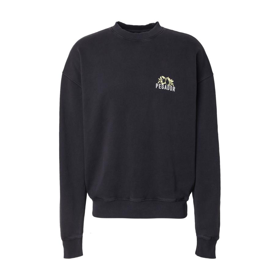 Pegador Pegador Sweatshirt Vanos lichtgeel / zwart / wit -
