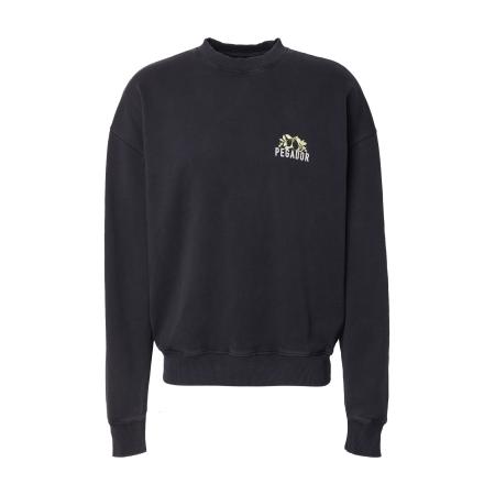 Pegador Pegador Sweatshirt Vanos lichtgeel / zwart / wit