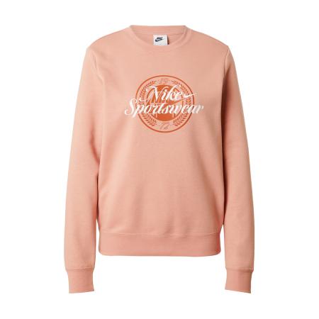 Nike Nike Sportswear Sweatshirt CLUB FLC kastanjebruin / rose-goud / wit