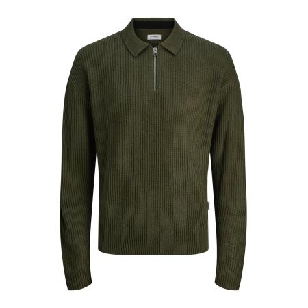 JJ Rebel JJ Rebel Trui JREBLOGAN olijfgroen