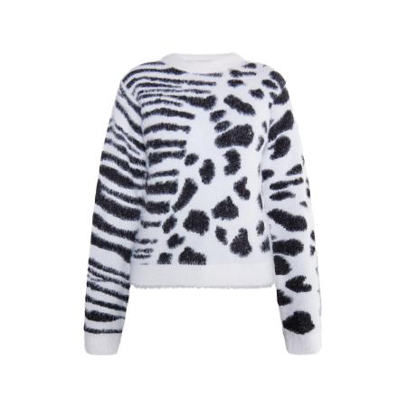 MYMO MYMO Trui Keepsudry zwart / wit