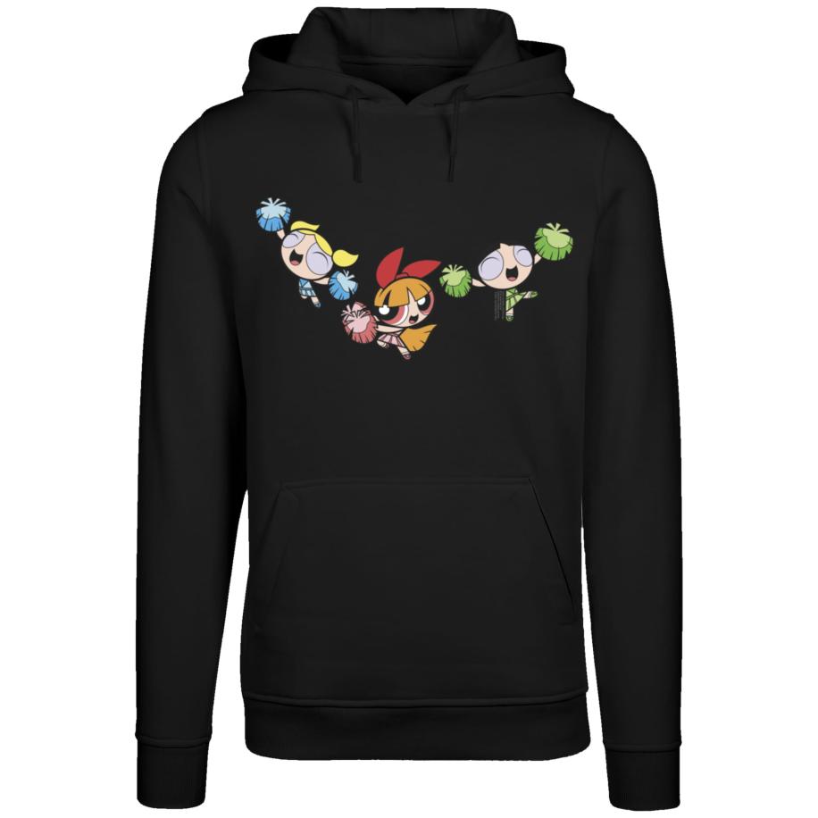F4NT4STIC F4NT4STIC Sweatshirt Powerpuff Girls Cheerleaders nude / lichtblauw / grasgroen / oranje / zwart -