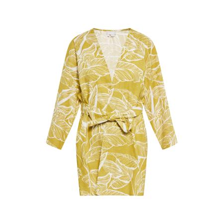 Usha Usha Kimono geel / wit