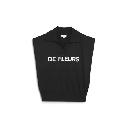 Twist Twist Sweatshirt zwart / wit