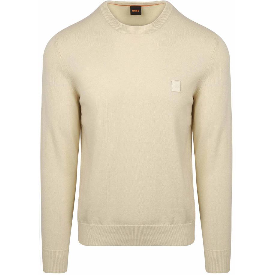 BOSS Pullover Kanovano Off White Bruin